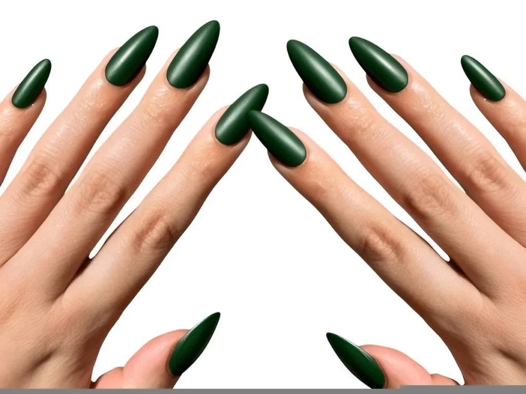 almond nails designs