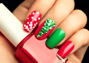christmas nails