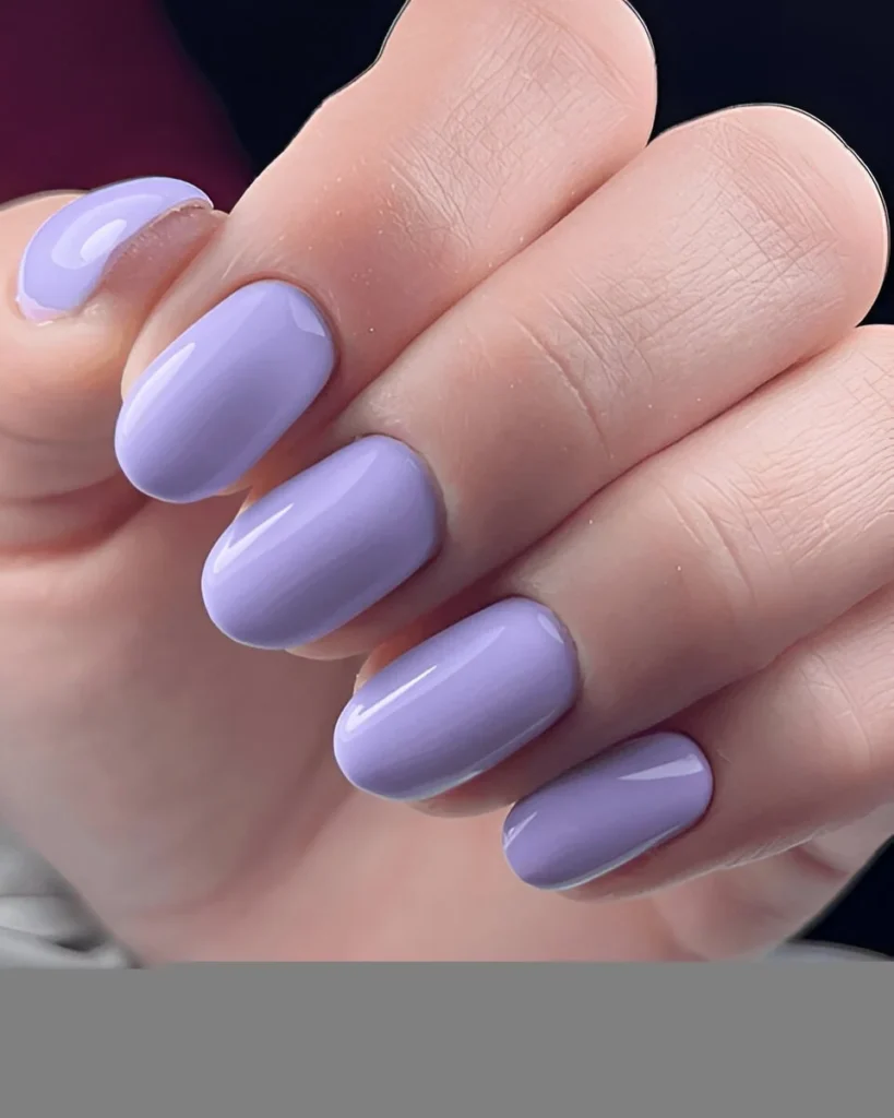 purple nail