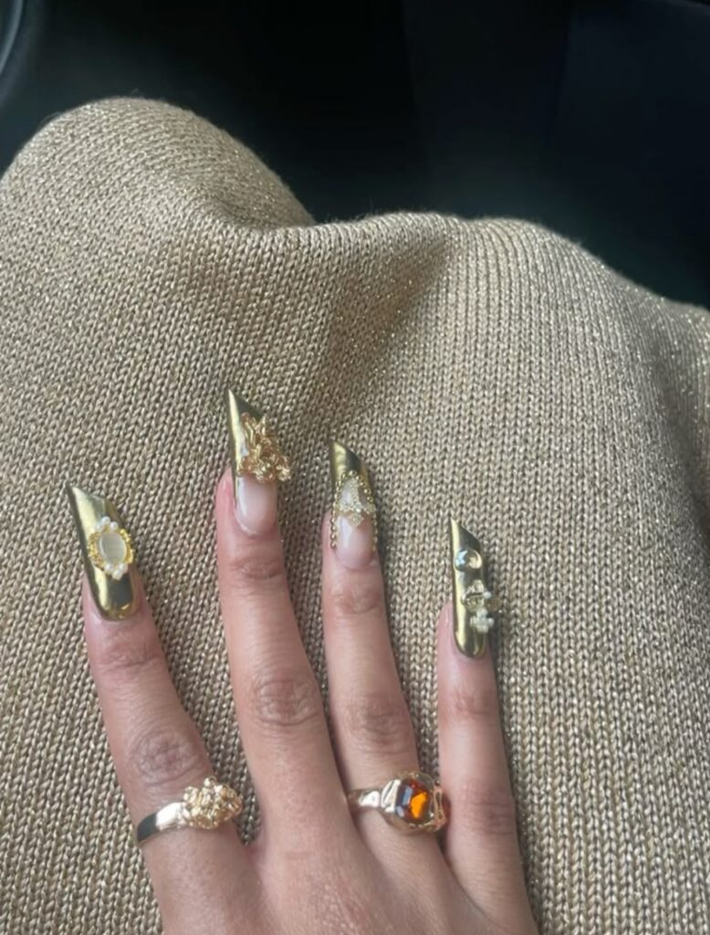 Lipstick Nails