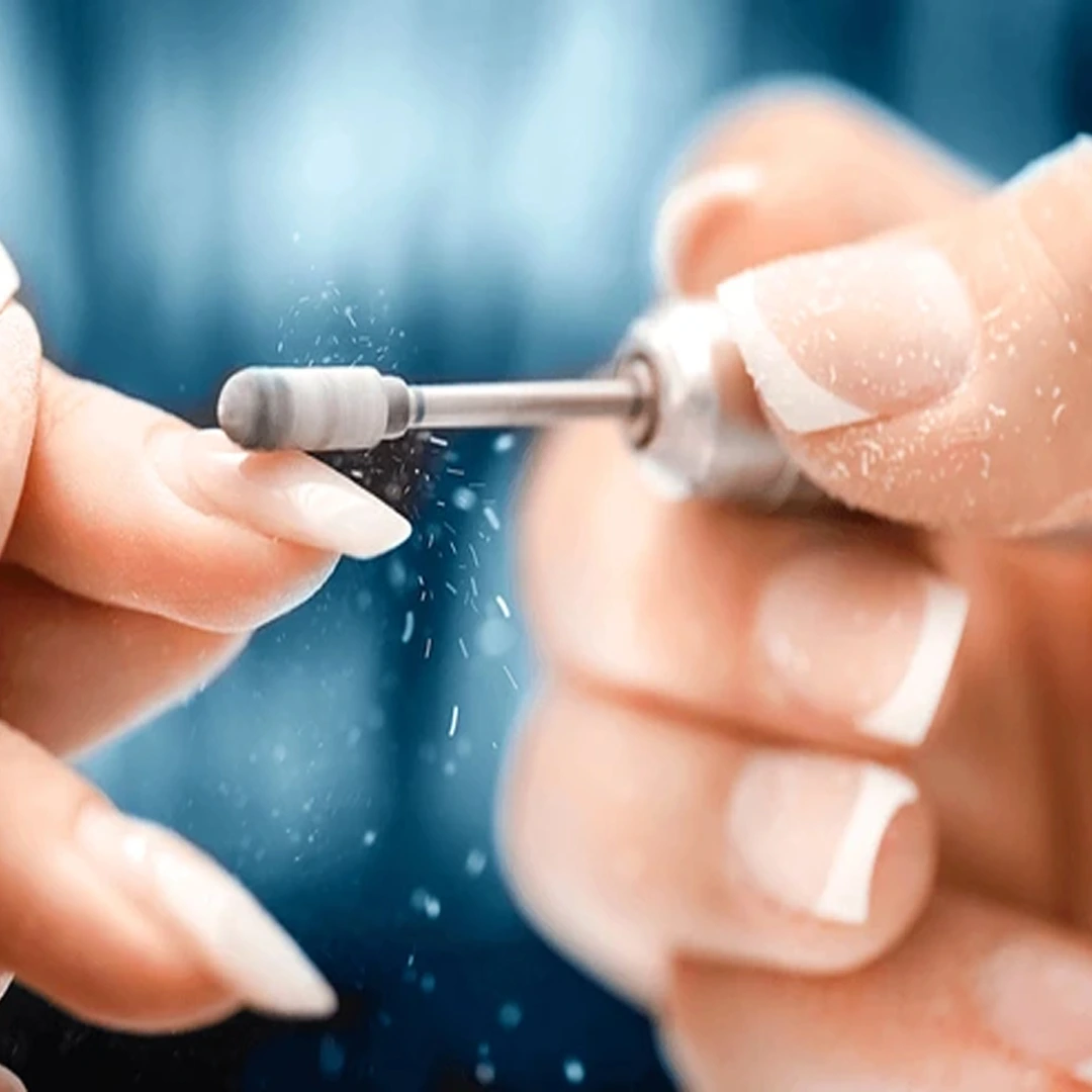 Shaping Acrylic Nails