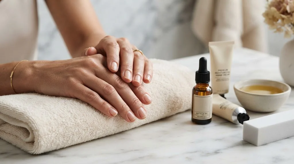 How to Repair Nails After Acrylics with gentle nail care